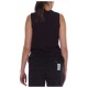 BODY ACTION WOMEN'S WORKOUT VEST 041120 BLACK